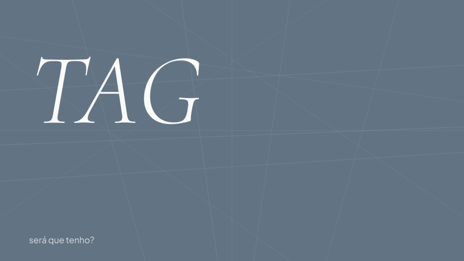 Ansiedade Generalizada (TAG)