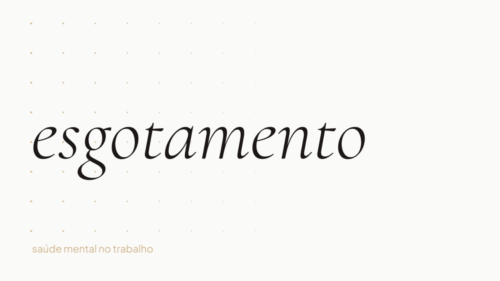 Esgotamento